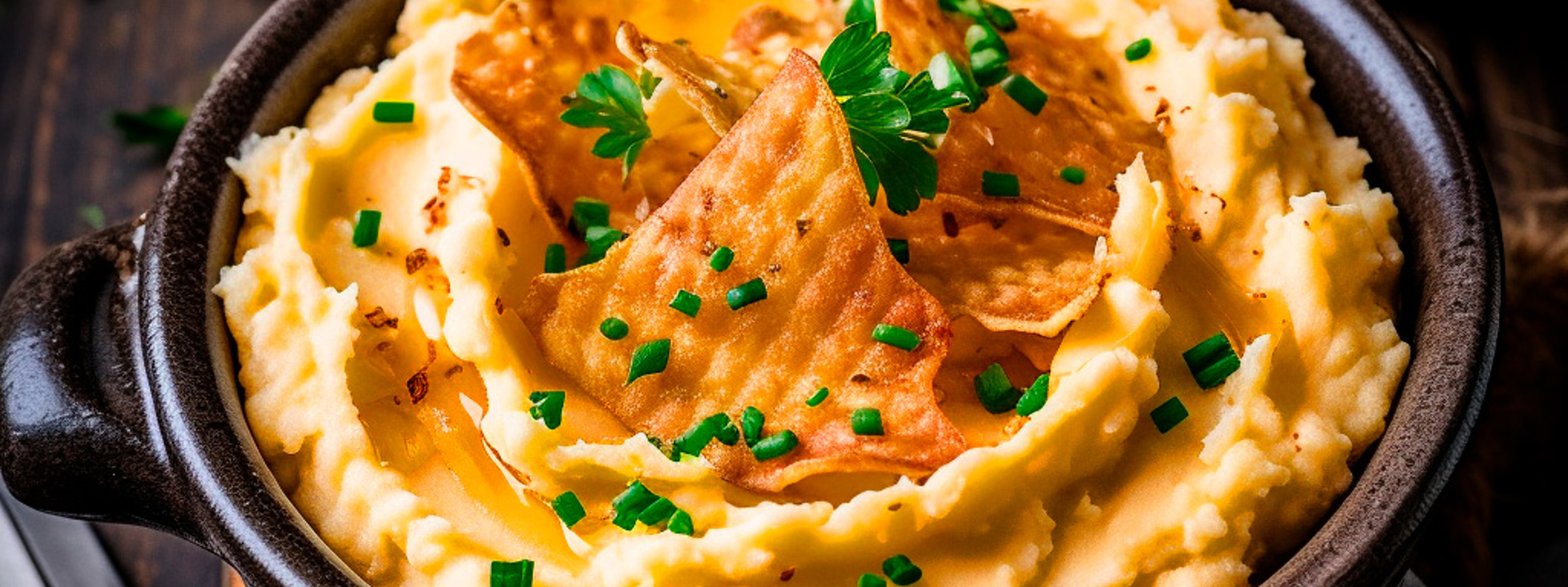 Potetpuré med kyllingkraft