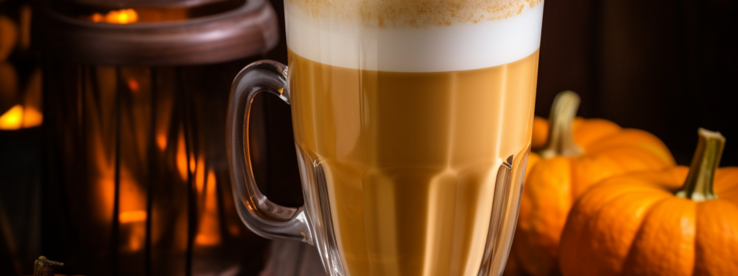 Kok opp Kyllingkraft og kaffe med krydder og gresskar