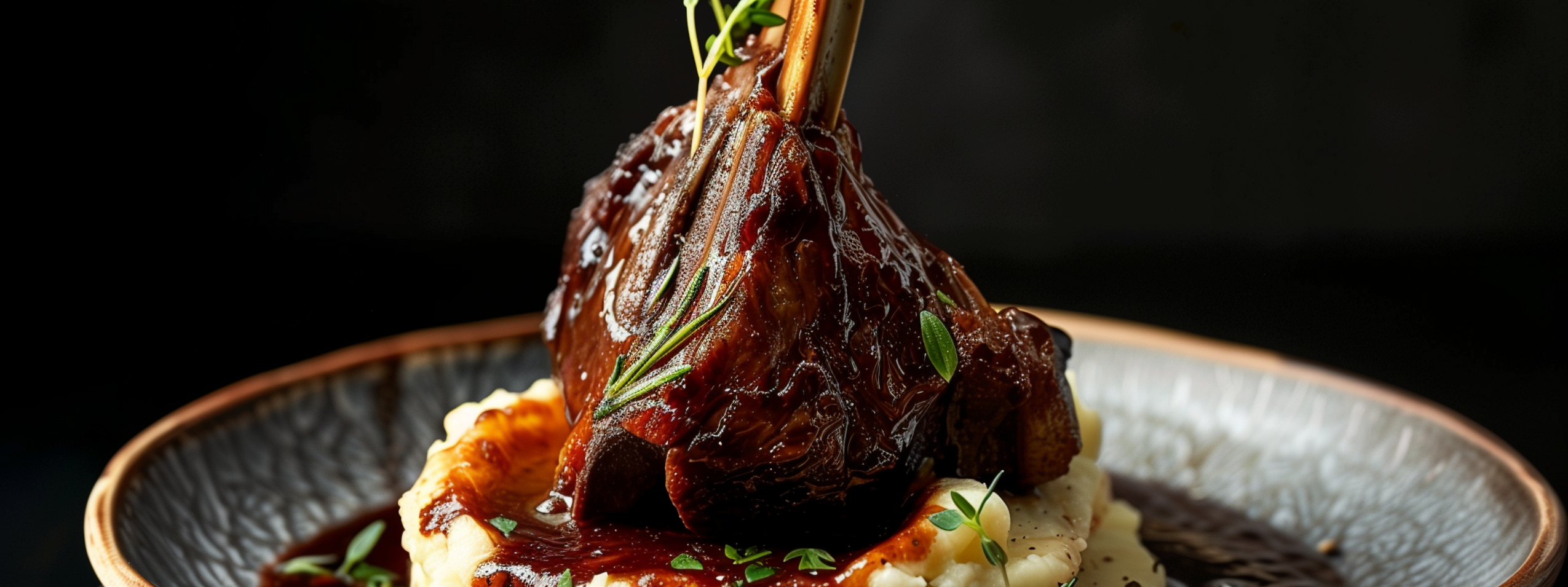 Midjourney Std Elegant Lamb Shank On Creamy Potato Puree With G Cdc30354 26Ac 4Ca5 895E 547785D523ed.Png